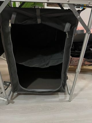 Mueble Cocina Camping Tectake Gris