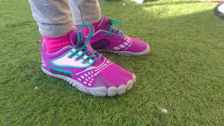 Zapatillas Saguaro rosas y moradas
Talla 34