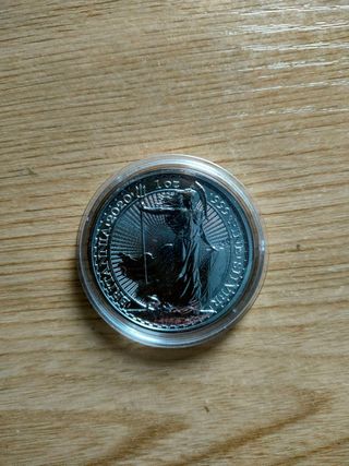 Moneda Plata Britannia 2020 1oz .999