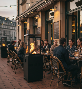 ESTUFA CRISTAL TEMPLADO COMERCIOS