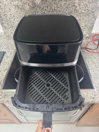 Cecotec Freidora de Aire Negra