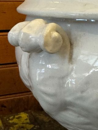 Zuppiera SCI Laveno Verbanum Stone bianca vintage