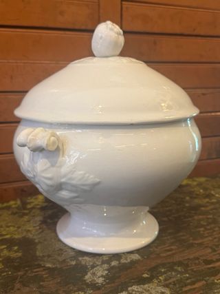 Zuppiera SCI Laveno Verbanum Stone bianca vintage