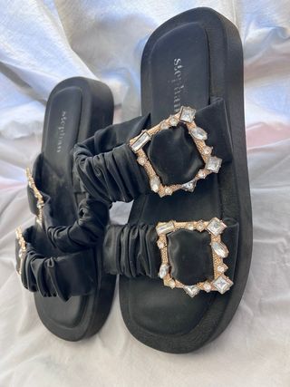 Eleganti sandali Stephan con strass