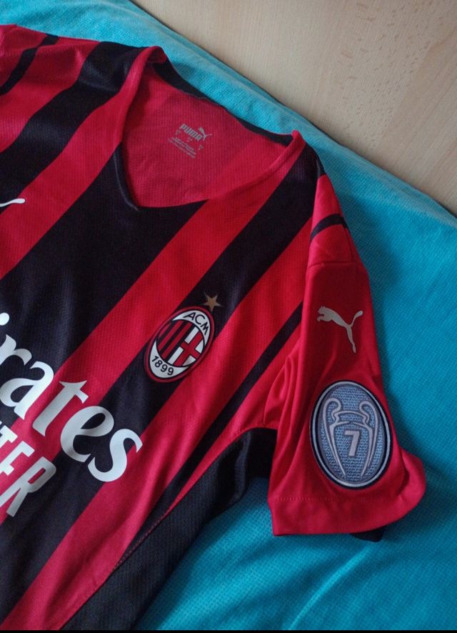 Maglia calcio Milan Kessie. Taglia M. Serie A.