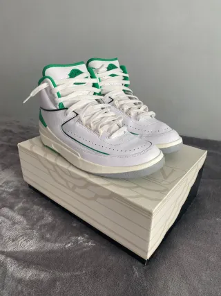 Air Jordan 2 Retro Verde Blanco