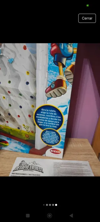 Juego de mesa Desafío Everest Bizak 15 euros 
