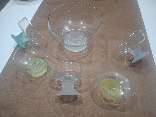 Set 5+1 coppette  piccole per macedonia  Colorati 