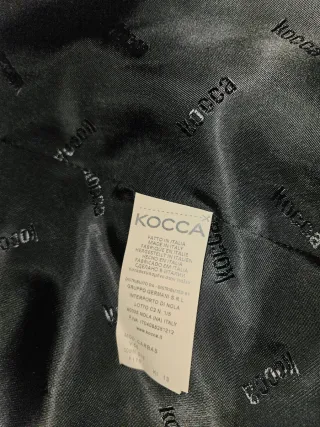 Cappotto nero donna con pelliccia