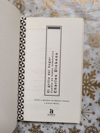 El Grillo Del Hogar de Charles Dickens