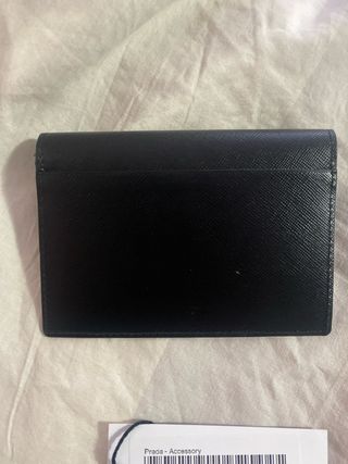 Portafoglio Prada porta carte nero