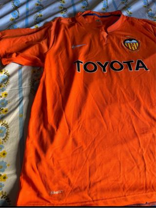 Camiseta Fútbol Valencia CF Nike Naranja
