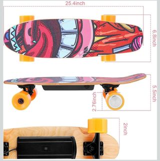Skate Eléctrico con Mando