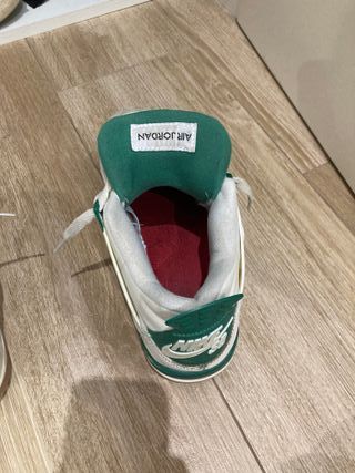 Jordan 4 x SB Verde Blanco Talla 42