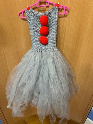 Disfraz IT Niña Talla 8/10