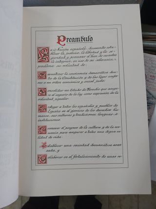 Constitución española