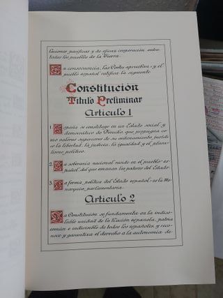 Constitución española