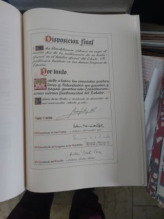 Constitución española