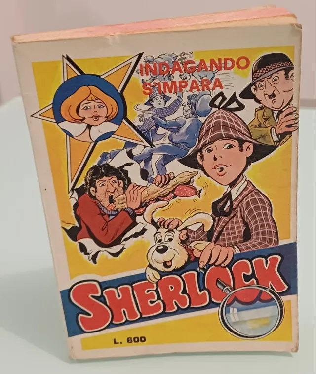 Sherlock, Indagando s'impara, n. 1 Edifumetto 1975