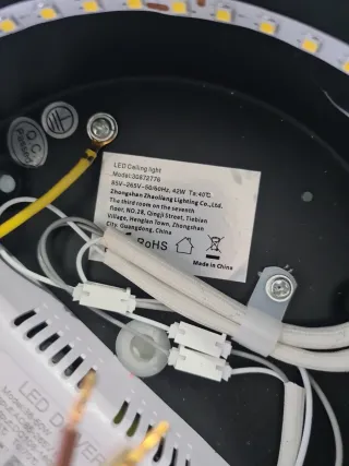 Lámpara Techo LED Aro Diseño Moderno