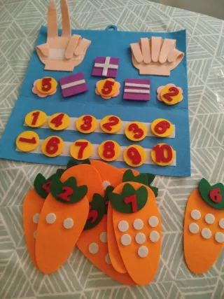 Material didáctico para aprender a contar