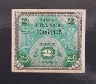 Billete 2 francos 1944
