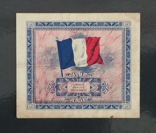 Billete 2 francos 1944