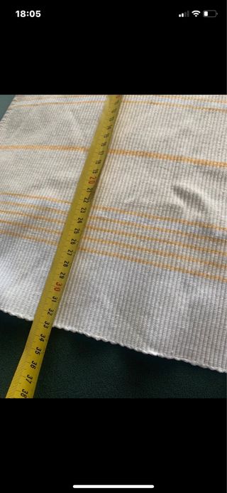 Lote 6 salvamanteles de algodón