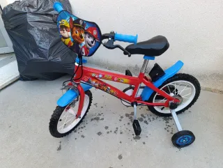 Bicicleta infantil Paw Patrol