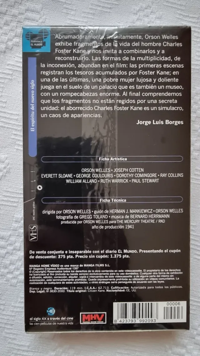 3 Películas en video VHS