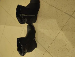 Botines negros