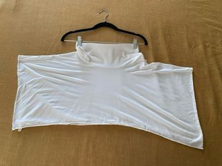Falda asimétrica blanca Talla M