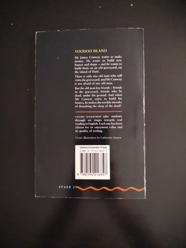 Libro Voodoo Island lectura graduada