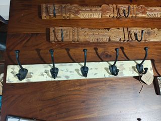 Perchero Suman madera y metal