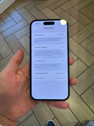 iPhone 15 256GB Nero