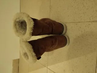 Botas marrones forradas