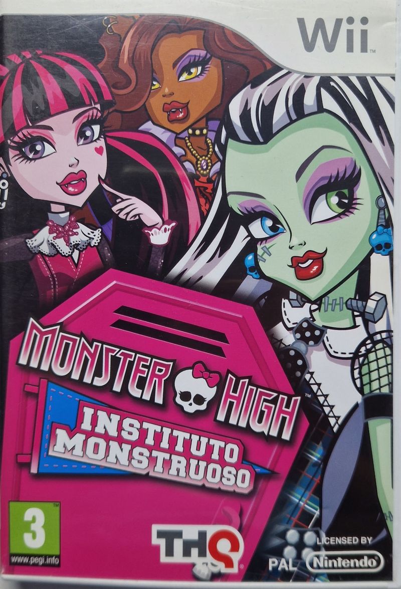 Imagen de Monster High Instituto Monstruoso Wii