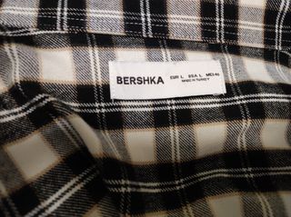 Chaqueta/Sobrecamisa de cuadros con cremallera