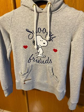 Felpa Snoopy donna con cappuccio S