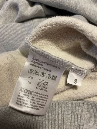 Felpa Snoopy donna con cappuccio S