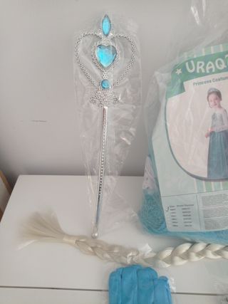 Disfraz Princesa URAQT talla 100cm