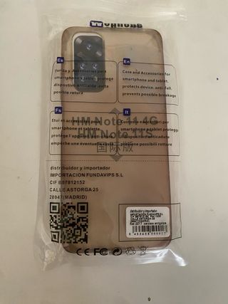 Funda para Xiaomi Redmi Note 11S y Redmi note 14