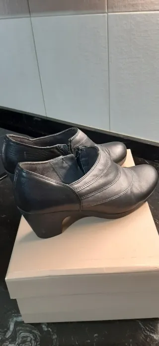 Zapatos Pitillos Piel Talla 38