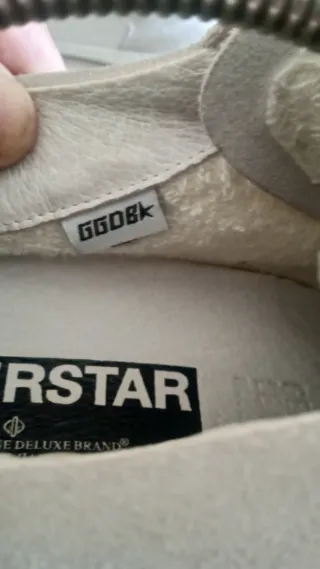 Zapatillas Golden Goose Beige y Rojo