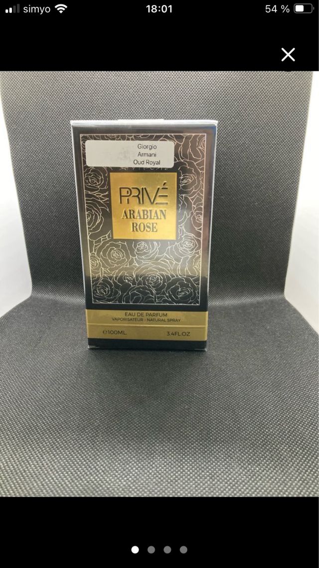 perfume Privé Arabian Rose Eau de Parfum