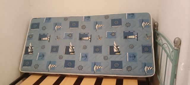 Somier + Colchón + Cabezal Metálico