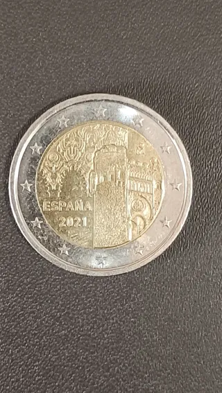 Moneda 2 euros conmemorativa. España 2021