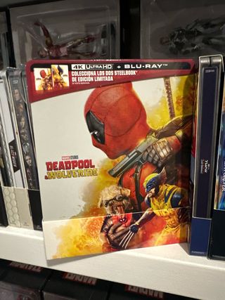 Steelbook Deadpool y Lobezno 4K UHD Blu-ray