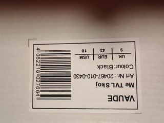 Zapatillas Vaude Tvl Skoj, Talla 43, Nuevas