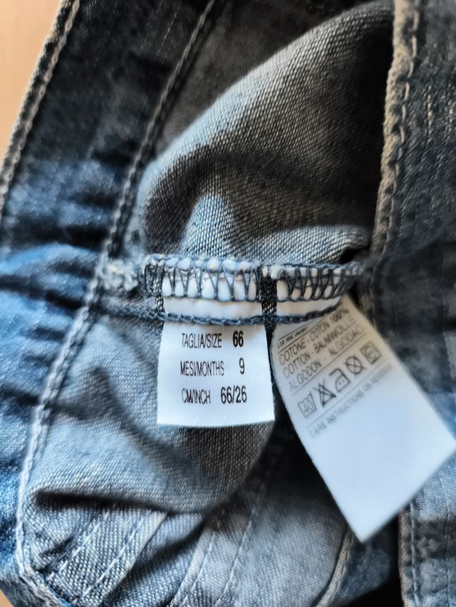 Chaqueta tejana bebé United Colors of Benetton